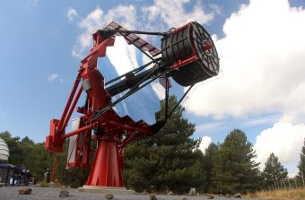 The ASTRI-Horn prototype telescope is located at the observing station of the INAF Astrophysical Observatory of Catania